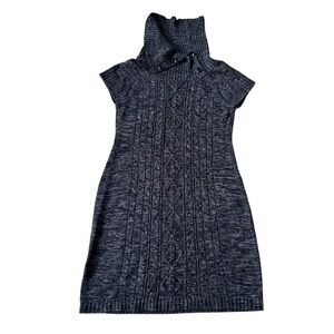 Calvin Klein Charcoal Knit Kids Dress